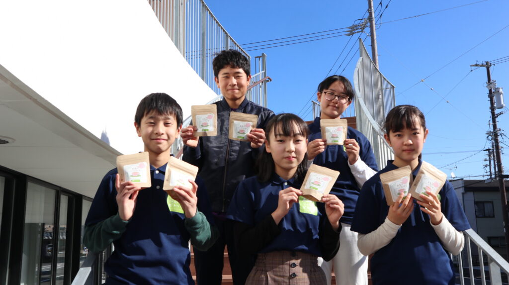 地元菊川を盛り上げたい！小中学生が「本気」で農業とビジネスに挑戦！