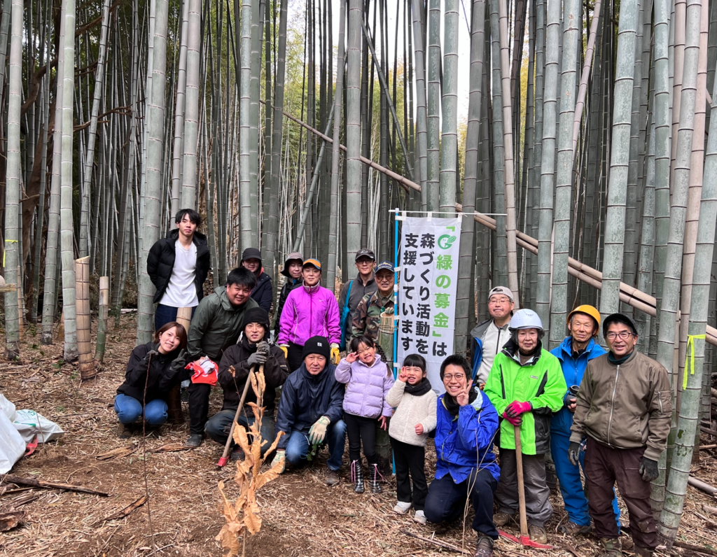 かつての山の風景を取り戻したい