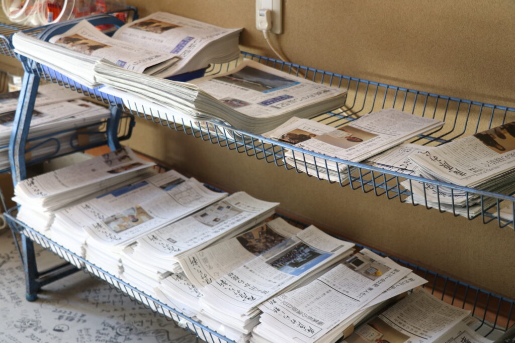 「庵原みらい新聞」町内のニュース記事を無料配布