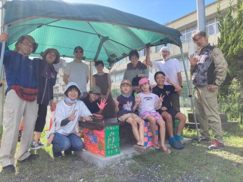 かまどベンチづくり参加者募集